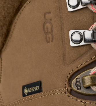 UGG Botas de Pele Adirondack Meridian Hiker castanho