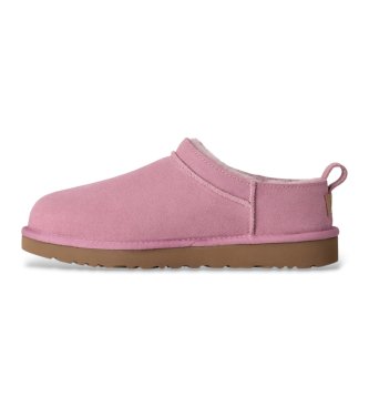 UGG Klassiske Micro-læderstøvler i mauve