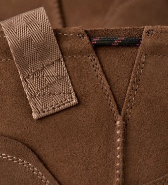 UGG Dark brown Classic Mini Outpost leather boots