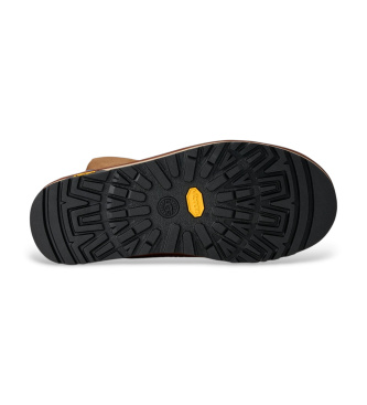 UGG Usnjeni škornji Classic Tread Boot rjavi