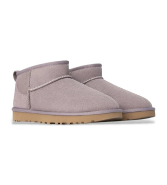 UGG Botas clssicas Ultra Mini em pele lils