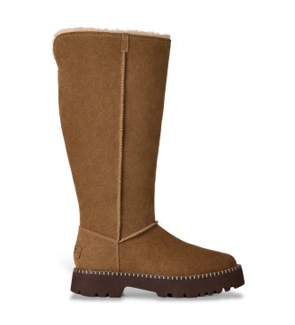 UGG Botas de Pele Uptowner Tall Boot bronze