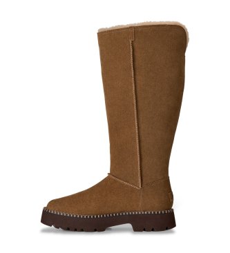 UGG Botas de Pele Uptowner Tall Boot bronze
