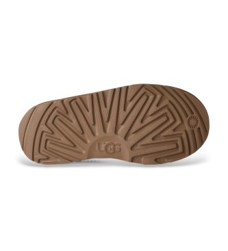 UGG Stivaletti in pelle Classic Ultra Mini Western marrone