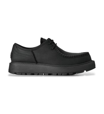 UGG Loften Chukka Lederstiefel schwarz