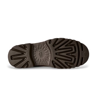 UGG Rjavi usnjeni škornji Uptowner Short