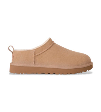 UGG Klasični gležnjarji Micro v bež barvi