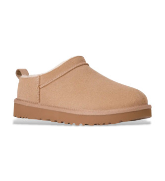 UGG Klasični gležnjarji Micro v bež barvi