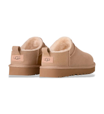 UGG Klasični gležnjarji Micro v bež barvi