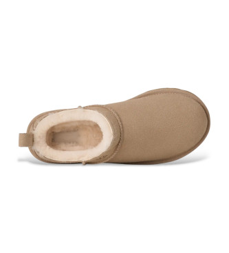 UGG Klasični gležnjarji Micro v bež barvi
