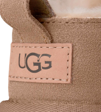 UGG Klasični gležnjarji Micro v bež barvi
