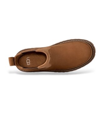 UGG Birch Chelsea-Stiefeletten aus Leder in Braun