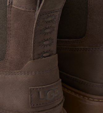 UGG Stivaletti Chelsea in pelle Birch color cacao
