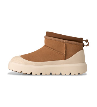UGG Botines de piel Cl Ultra Mini Weather Hybrid marrn