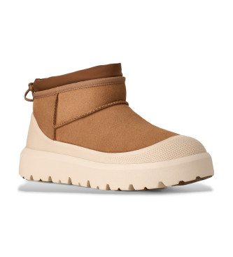 UGG Botines de piel Cl Ultra Mini Weather Hybrid marrn