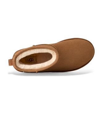 UGG Classic Mini GTX leather boots brown
