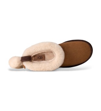 UGG Botins de Pele Classic Mini Heritage marrom