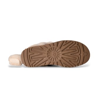 UGG Botins de Pele Classic Mini Heritage marrom