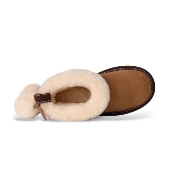 UGG Botins de Pele Classic Mini II Heritage marrom
