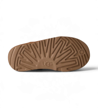 UGG Stivaletti bambino Classic Mini II in pelle marrone