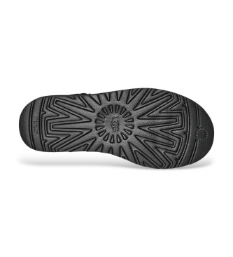 UGG Botines de Piel con plataforma Classic Mini negro