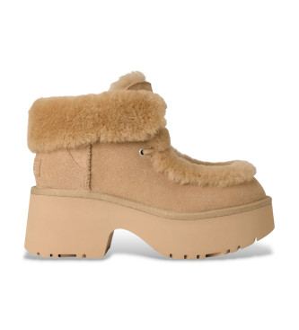 UGG Botines de Piel Esmee beige