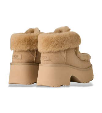 UGG Botines de Piel Esmee beige