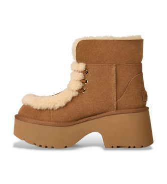 UGG Botines de piel Honour marrn