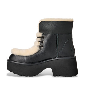 UGG Botines de piel Honour negro