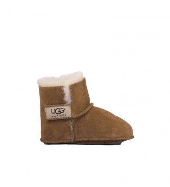 UGG Brown leather ankle boots I Erin