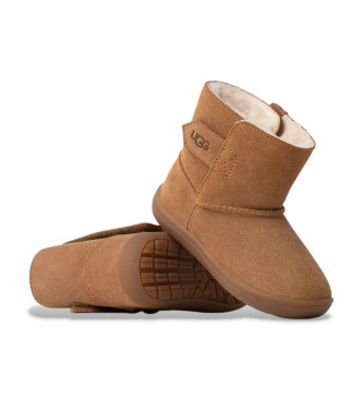 UGG Keelan II Braune Lederstiefeletten