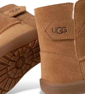 UGG Keelan II Braune Lederstiefeletten