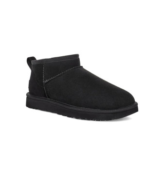 UGG Leather ankle boots M Classic Ultra Mini black