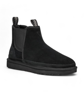 UGG Neumel Chelsea Leather Ankle Boots preto