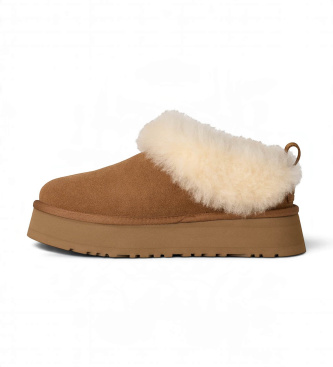 UGG Tazzelle bruin leren enkellaarsjes
