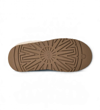 UGG Tazzelle bruin leren enkellaarsjes