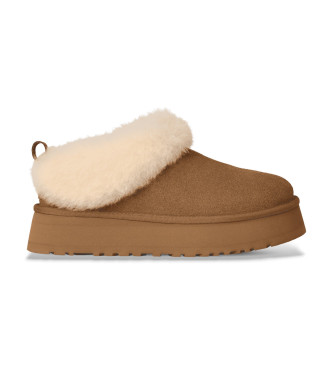 UGG Tazzelle rjavi usnjeni gležnjarji