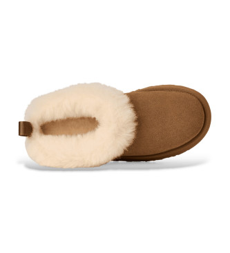 UGG Tazzelle rjavi usnjeni gležnjarji