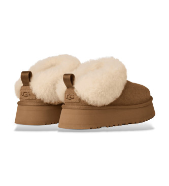 UGG Tazzelle rjavi usnjeni gležnjarji