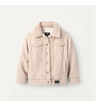 UGG Borreguillo Frankie beige Jacke