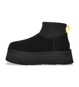 UGG Classic Mini Dipper Leather Booties black