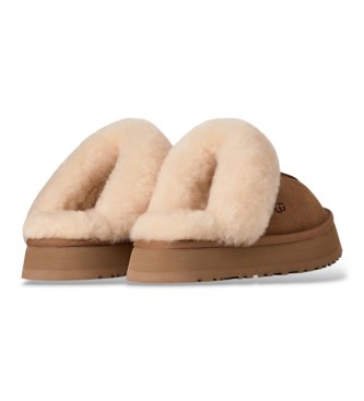 UGG Tênis de couro Disquette marrom