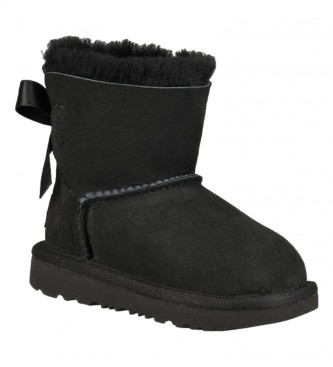 UGG Leather boots K Mini Bailey Bow II black