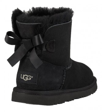 UGG Leather boots K Mini Bailey Bow II black