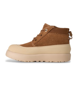 UGG Stivaletti in pelle Neumel Weather Hybrid marrone chiaro