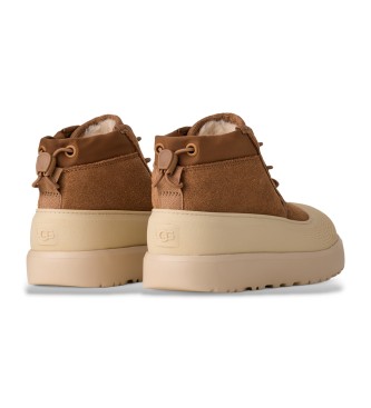 UGG Stivaletti in pelle Neumel Weather Hybrid marrone chiaro