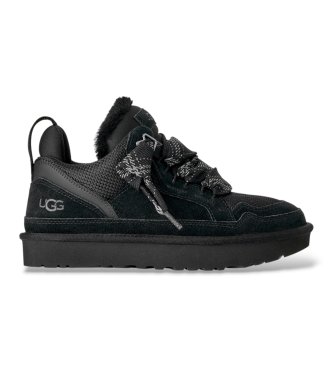 UGG Lowmel Sneaker aus Leder schwarz