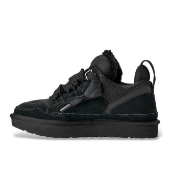 UGG Lowmel Sneaker aus Leder schwarz