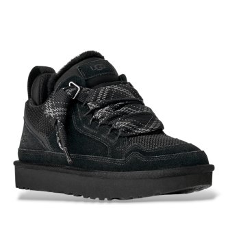 UGG Lowmel Sneaker aus Leder schwarz