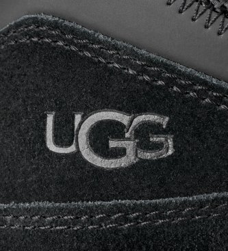 UGG Lowmel Sneaker aus Leder schwarz